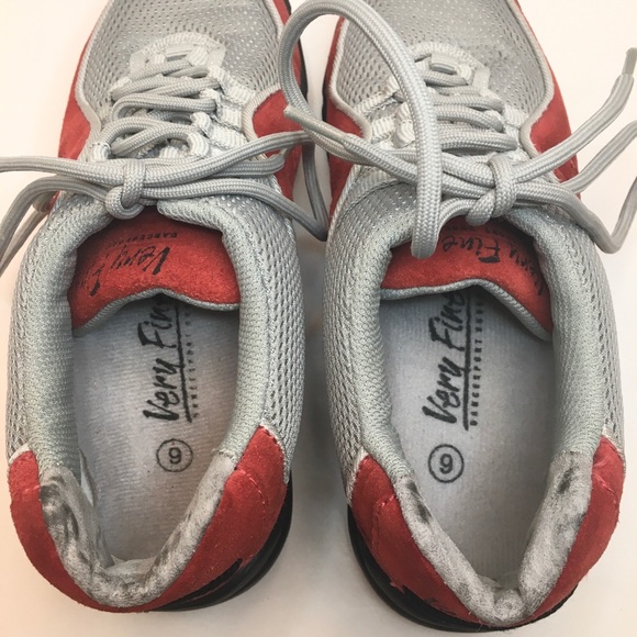 Very Fine Dancesport Jazz/Hip Hop Red Shoes - Picture 6 of 12